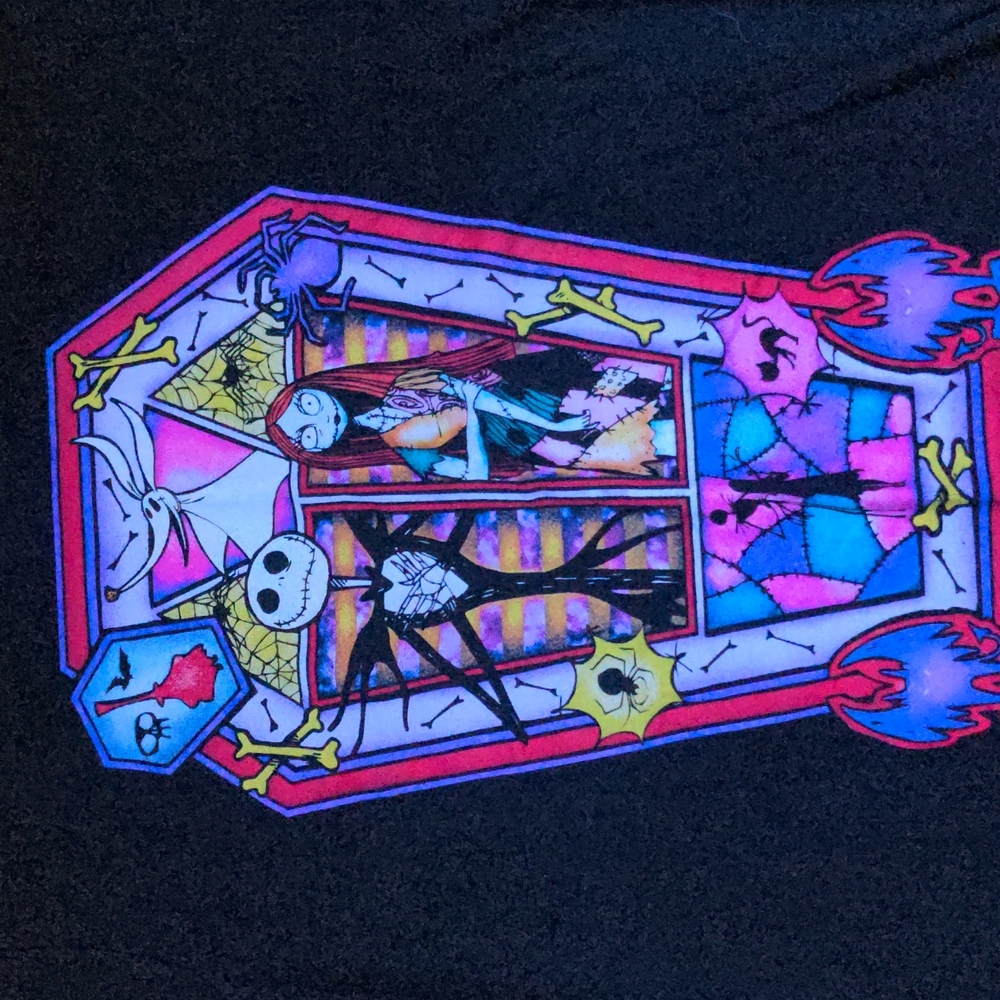 Nightmare before Christmas coffin shirt